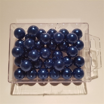 Perler 14 mm Blå